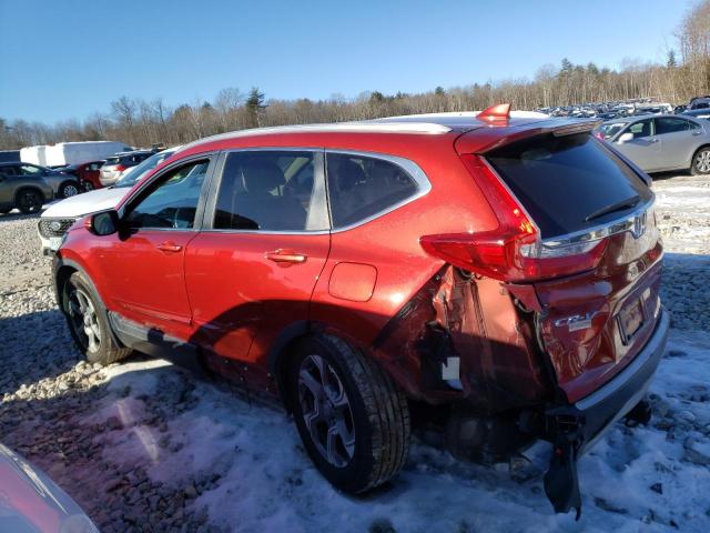 5J6RW2H82HL072009 - 2017 HONDA CR-V EXL RED photo 2