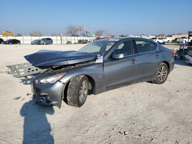 JN1EV7AP0HM736875 - 2017 INFINITI Q50 PREMIUM GRAY photo 1