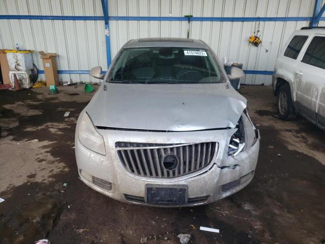 2G4GR5EK9C9141117 - 2012 BUICK REGAL 银色 照片 5