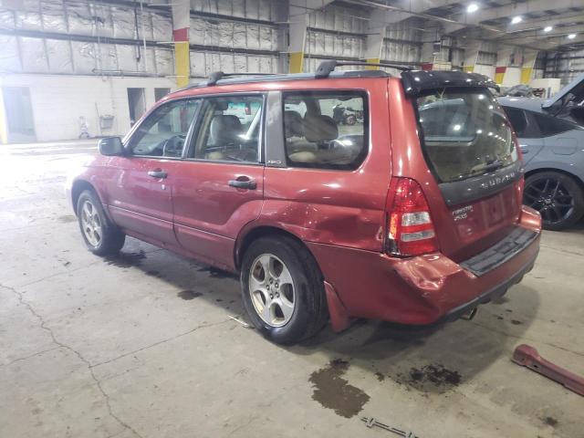 JF1SG65674H707338 - 2004 SUBARU FORESTER 2.5XS RED photo 2