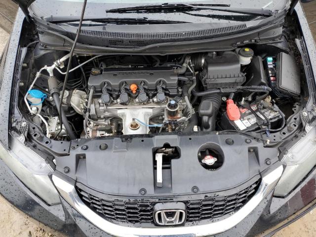 19XFB2F85FE058375 - 2015 HONDA CIVIC EX BLACK photo 11