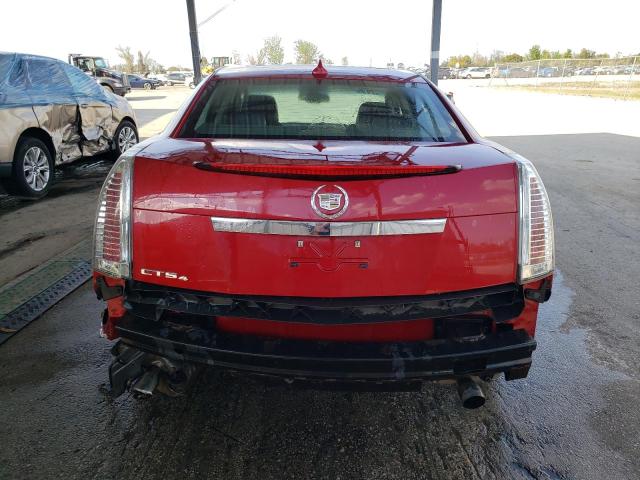 1G6D05EG1A0145525 - 2010 CADILLAC CTS PERFORMANCE COLLECTION Красный фото 6