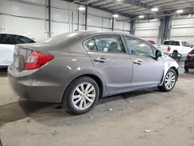 19XFB2F90CE011114 - 2012 HONDA CIVIC EXL თაფლისფერი ფოტო 3