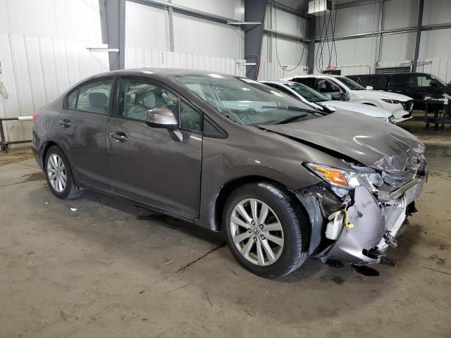 19XFB2F90CE011114 - 2012 HONDA CIVIC EXL თაფლისფერი ფოტო 4