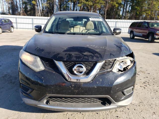 KNMAT2MTXFP542847 - 2015 NISSAN ROGUE S BLACK photo 5