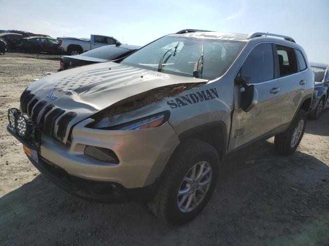 1C4PJMCB7EW242871 - 2014 JEEP CHEROKEE LATITUDE SILVER photo 1