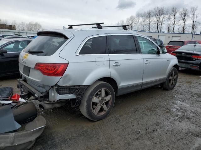 WA1LGAFE7DD006940 - 2013 AUDI Q7 PREMIUM PLUS SILVER photo 3