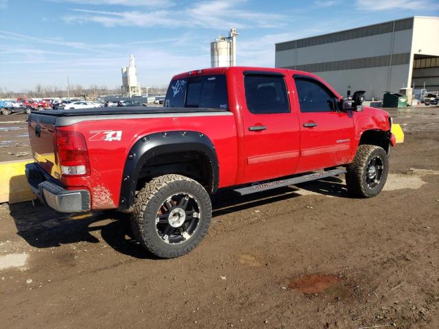 3GTP2VE39BG143746 - 2011 GMC SIERRA K1500 SLE RED photo 3