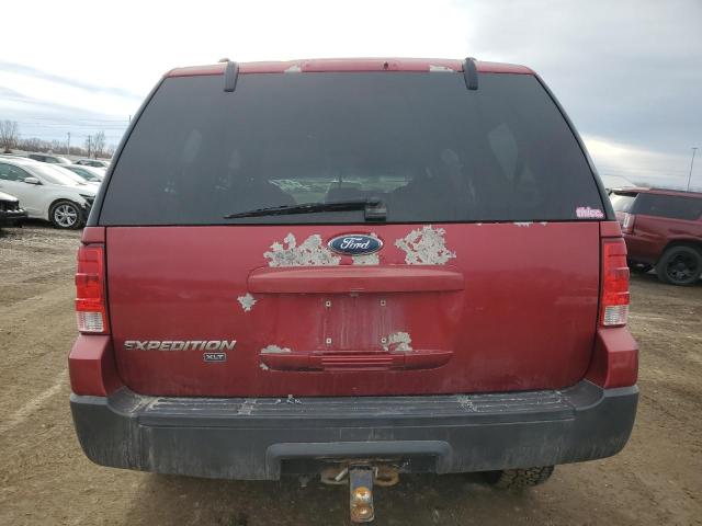 1FMPU16565LA25160 - 2005 FORD EXPEDITION XLT MAROON photo 6