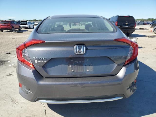 2HGFC2F66KH604791 - 2019 HONDA CIVIC LX GRAY photo 6