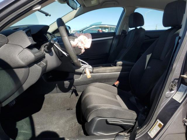 2HGFC2F66KH604791 - 2019 HONDA CIVIC LX GRAY photo 7