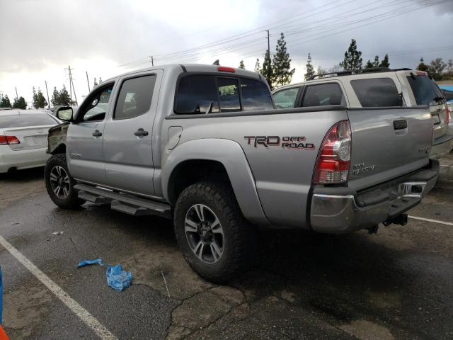 5TFJU4GN7EX055156 - 2014 TOYOTA TACOMA DOUBLE CAB PRERUNNER GRAY photo 2
