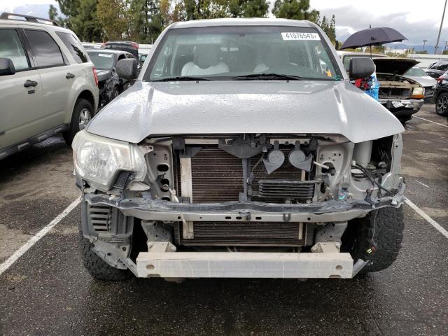 5TFJU4GN7EX055156 - 2014 TOYOTA TACOMA DOUBLE CAB PRERUNNER GRAY photo 5