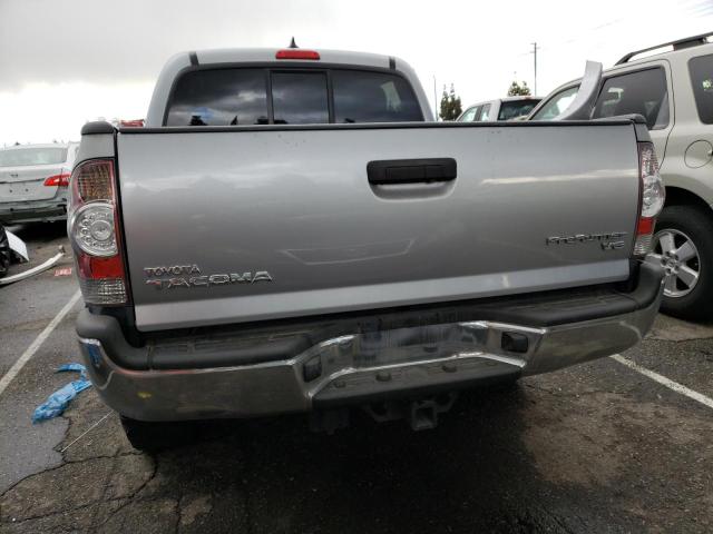 5TFJU4GN7EX055156 - 2014 TOYOTA TACOMA DOUBLE CAB PRERUNNER GRAY photo 6