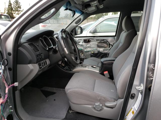 5TFJU4GN7EX055156 - 2014 TOYOTA TACOMA DOUBLE CAB PRERUNNER GRAY photo 7