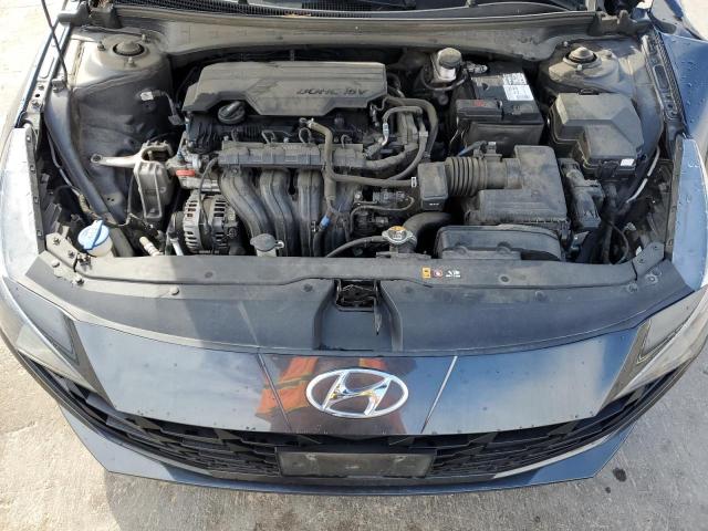 5NPLM4AG7NH070657 - 2022 HYUNDAI ELANTRA SEL GRAY photo 11