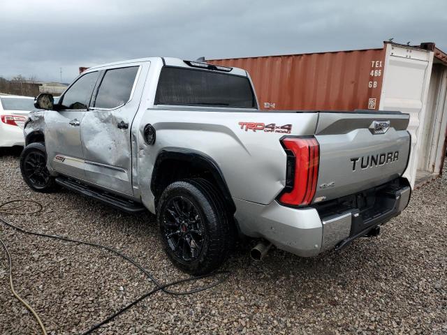 5TFMA5DB1NX029559 - 2022 TOYOTA TUNDRA CREWMAX PLATINUM SILVER photo 2