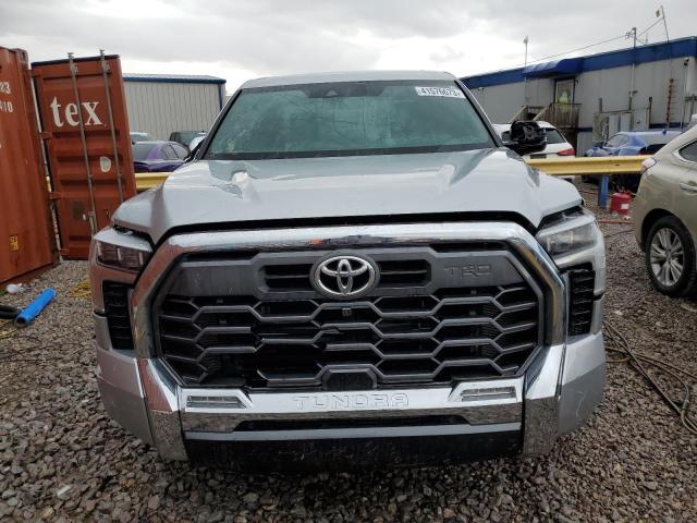 5TFMA5DB1NX029559 - 2022 TOYOTA TUNDRA CREWMAX PLATINUM SILVER photo 5