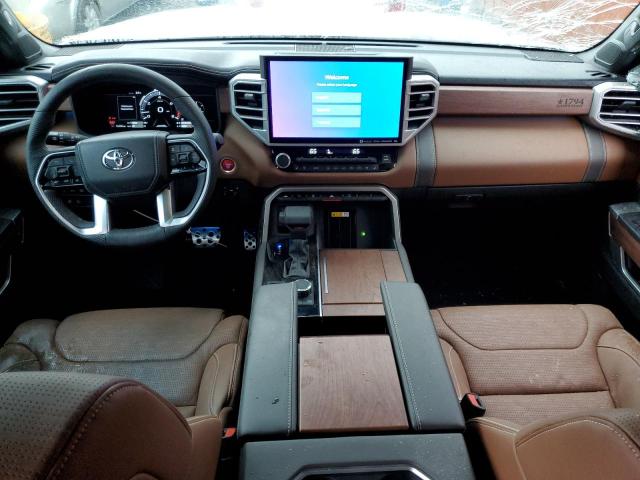 5TFMA5DB1NX029559 - 2022 TOYOTA TUNDRA CREWMAX PLATINUM Silber Foto 8