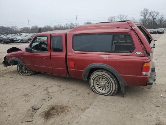 1FTZR15X8WPA29562 - 1998 FORD RANGER SUPER CAB MAROON photo 2