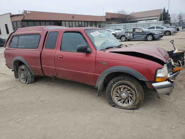 1FTZR15X8WPA29562 - 1998 FORD RANGER SUPER CAB MAROON photo 4