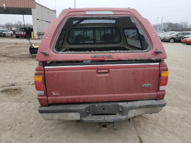 1FTZR15X8WPA29562 - 1998 FORD RANGER SUPER CAB MAROON photo 6