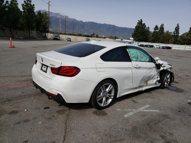 WBA4W7C0XLAH17170 - 2020 BMW 440I WHITE photo 3