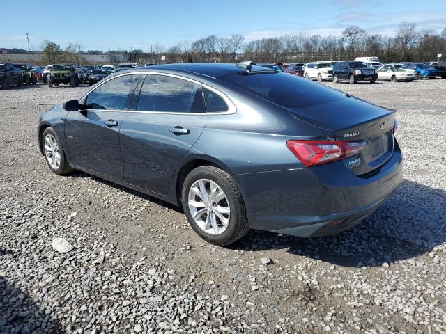 1G1ZD5ST4KF116245 - 2019 CHEVROLET MALIBU LT BLUE photo 2