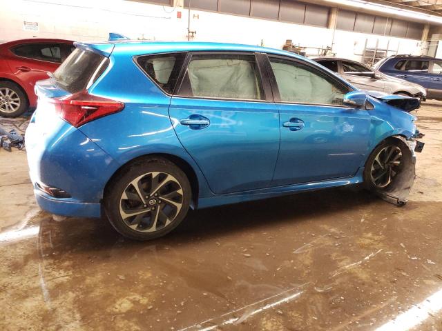 JTNKARJE7GJ522726 - 2016 TOYOTA SCION IM BLUE photo 3