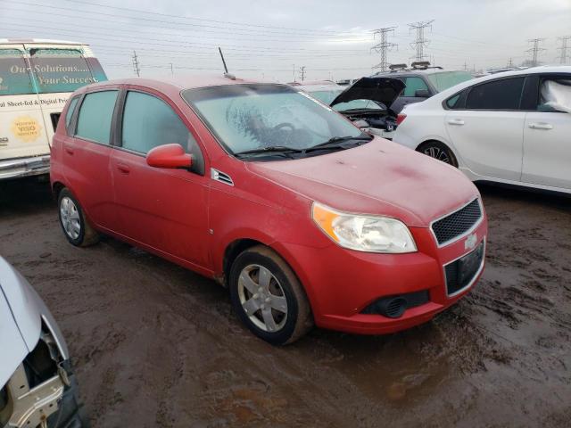KL1TD66EX9B301679 - 2009 CHEVROLET AVEO LS Qırmızı foto 4