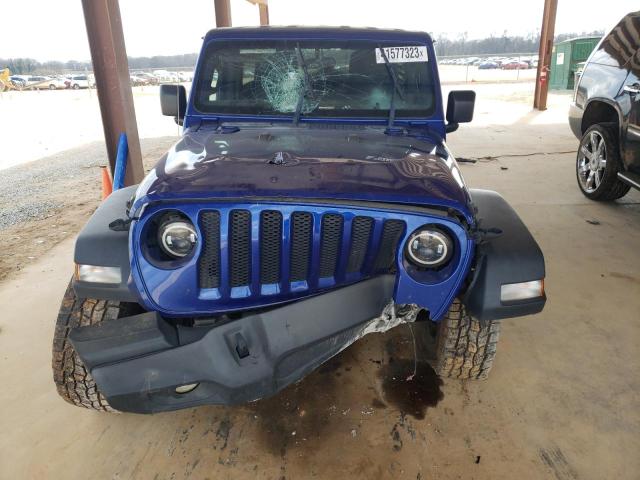 1C4HJXDG7JW249099 - 2018 JEEP WRANGLER U SPORT BLUE photo 5