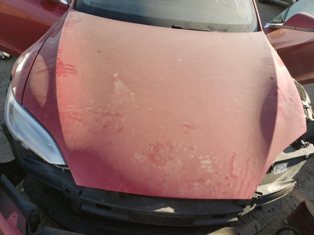 5YJSA1E25JF251573 - 2018 TESLA MODEL S Կարմիր լուսանկար 11