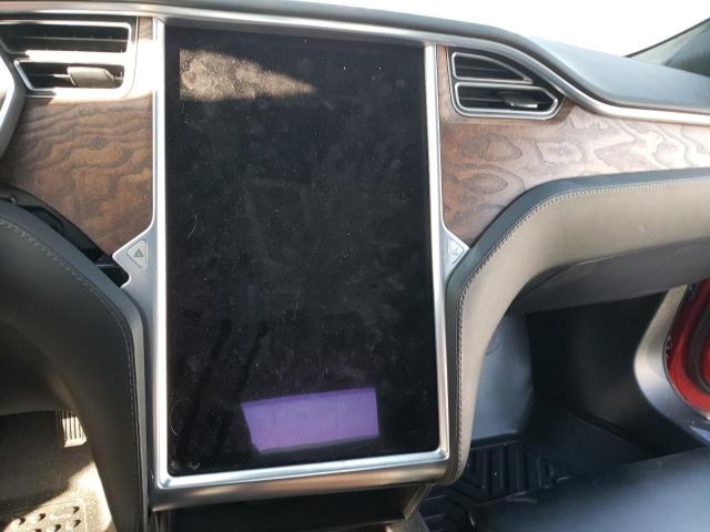 5YJSA1E25JF251573 - 2018 TESLA MODEL S Կարմիր լուսանկար 9