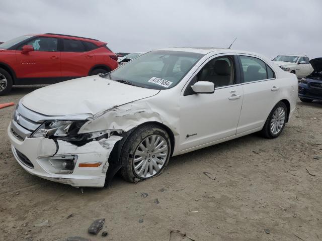 3FADP0L38AR185439 - 2010 FORD FUSION HYBRID WHITE photo 1