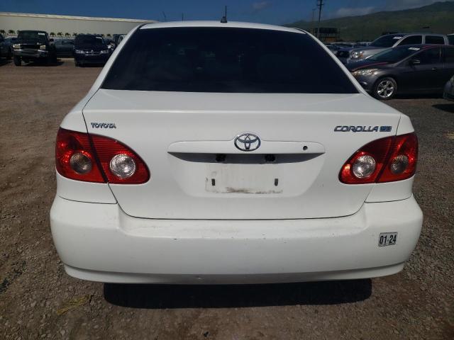 1NXBR32E97Z855884 - 2007 TOYOTA COROLLA CE WHITE photo 6