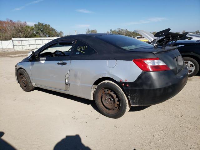 2HGFG11266H573289 - 2006 HONDA CIVIC DX BLACK photo 2