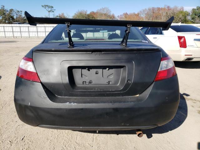 2HGFG11266H573289 - 2006 HONDA CIVIC DX BLACK photo 6