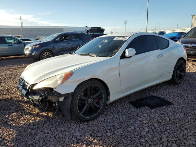 KMHHU6KH9AU014885 - 2010 HYUNDAI GENESIS CO 3.8L WHITE photo 1