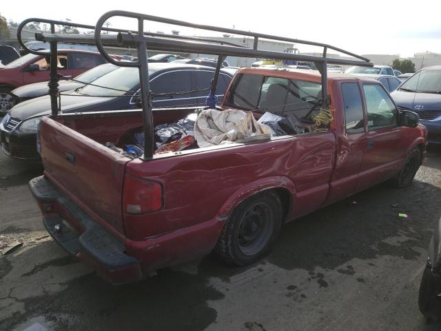 1GCCS19W5Y8140630 - 2000 CHEVROLET S TRUCK S1 RED photo 3