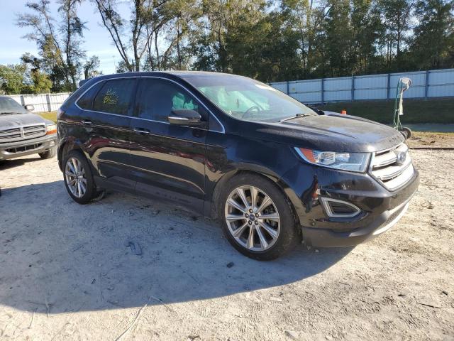 2FMPK4K90HBC42627 - 2017 FORD EDGE TITANIUM BLACK photo 4