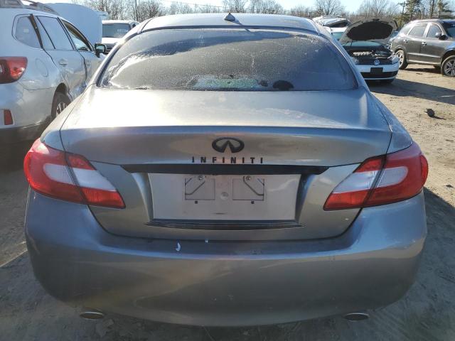 JN1BY1AR6BM372560 - 2011 INFINITI M37 X GRAY photo 6