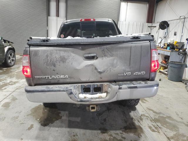 5TBBT44156S486961 - 2006 TOYOTA TUNDRA ACCESS CAB SR5 GRAY photo 6