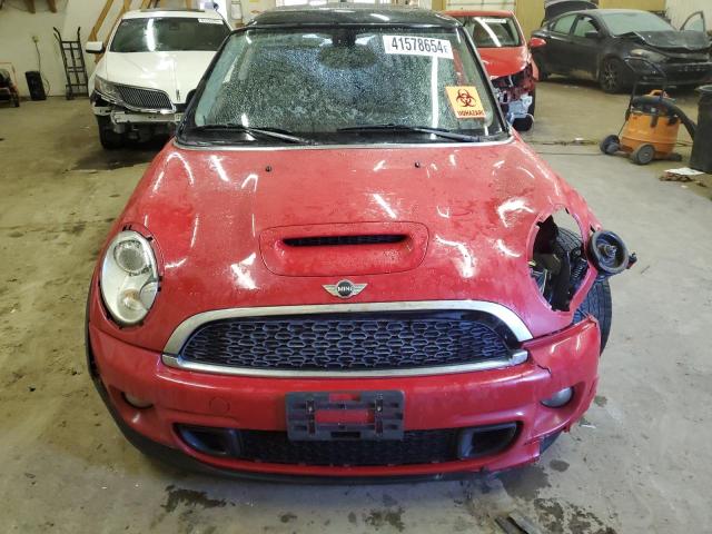 WMWSV3C5XCTY25725 - 2012 MINI COOPER S RED photo 5