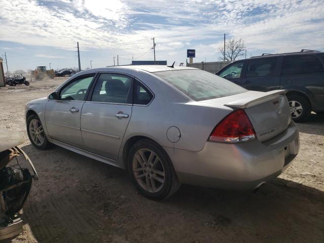 2G1WC5E35D1200862 - 2013 CHEVROLET IMPALA LTZ SILVER photo 2