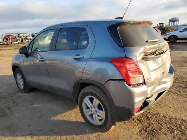 3GNCJKSB1LL135541 - 2020 CHEVROLET TRAX LS SILVER photo 2