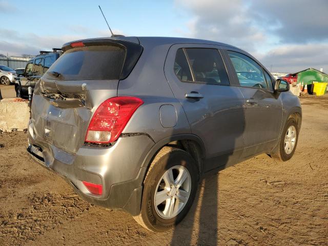 3GNCJKSB1LL135541 - 2020 CHEVROLET TRAX LS SILVER photo 3