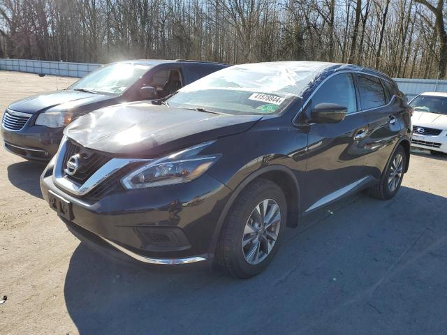 5N1AZ2MH1JN136787 - 2018 NISSAN MURANO S BLACK photo 1