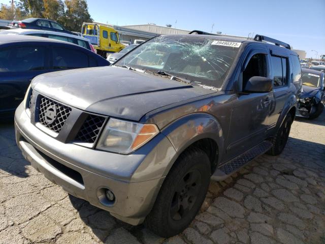 5N1AR18U16C621547 - 2006 NISSAN PATHFINDER LE 灰色 照片 1