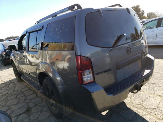5N1AR18U16C621547 - 2006 NISSAN PATHFINDER LE 灰色 照片 2