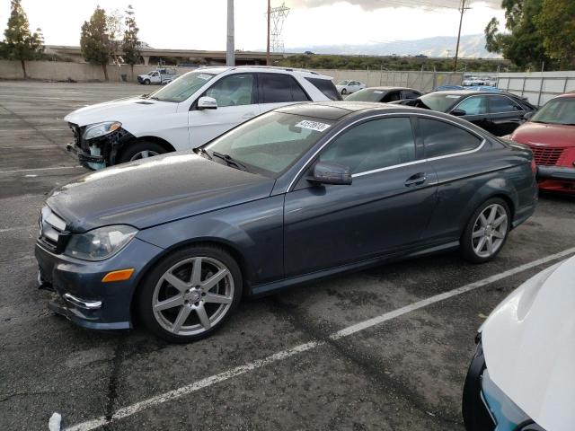 WDDGJ4HB8DG078361 - 2013 MERCEDES-BENZ C 250 GRAY photo 1